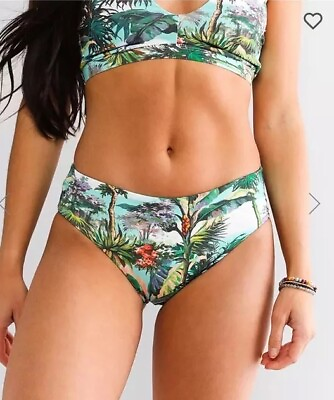 #ad Hurley Women#x27;s Escape Full Bikini Bottom NWT Size M $30.00
