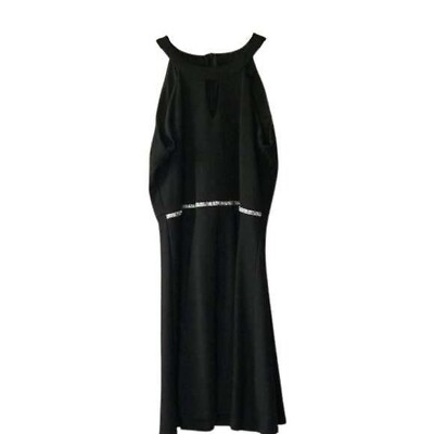 #ad Black Dress Size 10 Sleeveless Dress Party Cocktail Dress $13.00