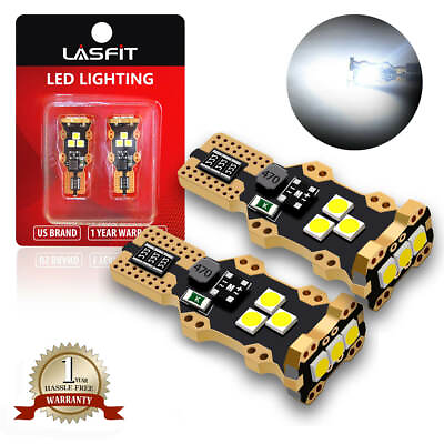LASFIT LED Reverse Back Up Light Bulb 921 912 W16W T15 906 916 Super White 6000K $9.99