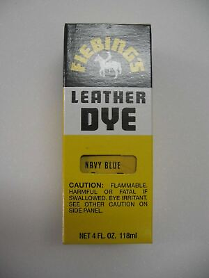 Fiebing#x27;s Leather Dye w Applicator 17 COLORS Pic A Color 4 OZ NEW $8.79