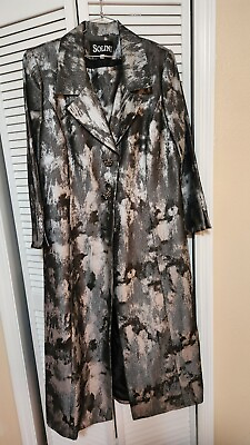 #ad 2pc evening suit w fully lined coat and skirt by Solini size 16 $150.00