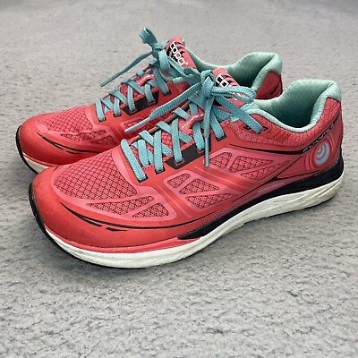 Topo Athletic Shoes Womens 8 Fli Lyte 2 Running Jogging Activewear Coral Aqua $29.64
