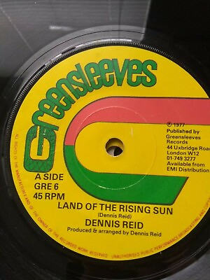 Dennis Reid Land Of The Rising Sun 7quot; Vinyl Single 1977 $11.99