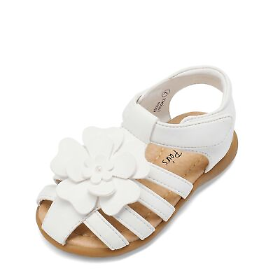 #ad Girls Fashion Sandals Flat Sandals Rubber Sole Non Slip Summer Dress Sandals $19.99