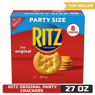 #ad RITZ Original Crackers Party Size 27.4 oz. $12.40