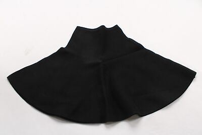 #ad Pastel Girl#x27;s Basic Pull On A Line Knit Skirt AR8 Solid Black Size 6 NWT $11.99