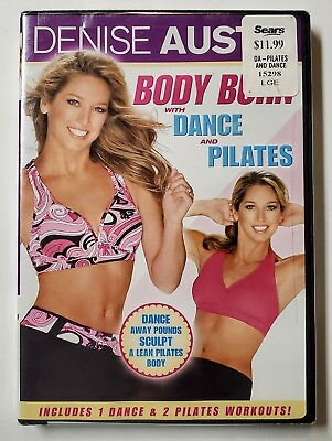 #ad Denise Austin Body Burn with Dance and Pilates DVD NEW Sealed $4.95