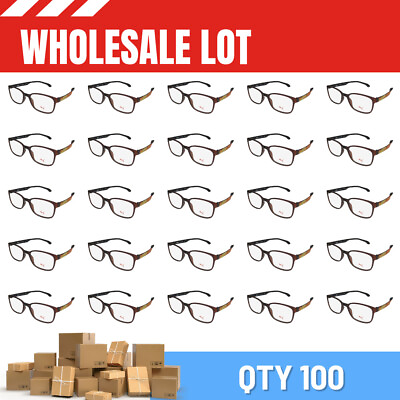 #ad WHOLESALE LOT 100 PUMA 15440 EYEGLASSES inexpensive for optical stores budget $295.00