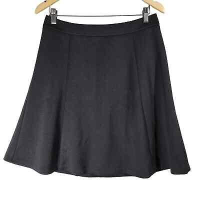 #ad #ad Calvin Klein Scuba A line Flare Skirt Black 6 $14.99