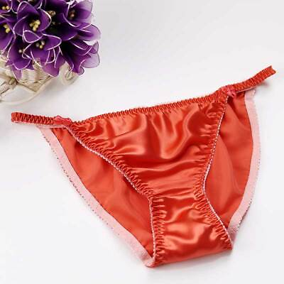 Womens 100% Silk Cute Bikinis Underwear Knickers Drawers Hipsters Panties Gifts $9.99