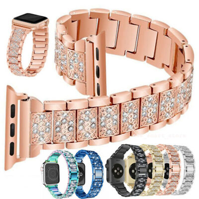 Stainless Steel Watch Band Strap For Apple iWatch Series 8 7 6 54321 38 40 42 45 $11.99