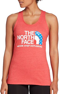 #ad THE NORTH FACE Womens Never Stop Exploring Americana Tank TopRedX Small $40.50