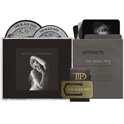#ad Taylor Swift Tortured Poets Department Deluxe CD “The Black Dog” PRESALE preorde $32.99