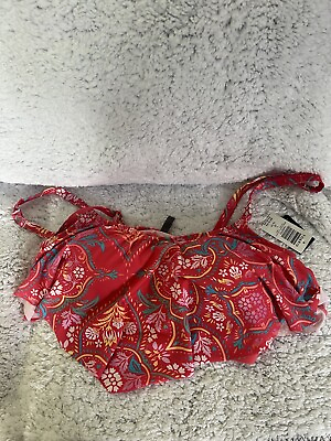 #ad Torrid Women#x27;s Plus Size 1x Bikini Swim Top Adj Straps $25.00