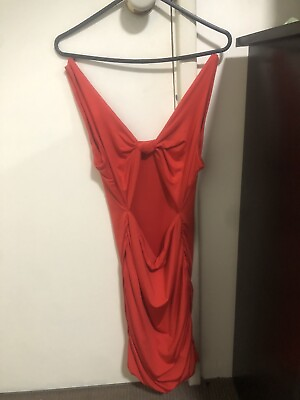 #ad red cocktail dress AU $25.00