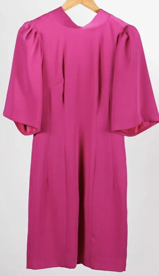 #ad #ad Taime Linen Fuchsia Laura Mini Dress Women#x27;s 6 SS19TD35LS $65.00