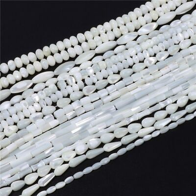 Natural Pearl Shell Beads Fashionable DIY Jewelry Favor Supplies Spacer Bead New $7.49