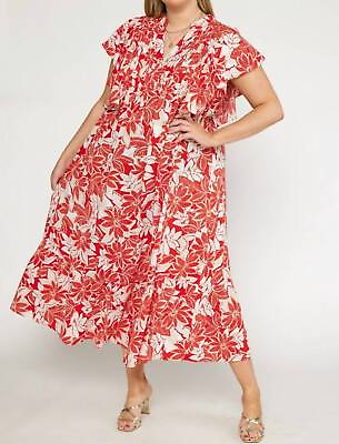 #ad Entro Floral Maxi Dress Plus for Women $42.00