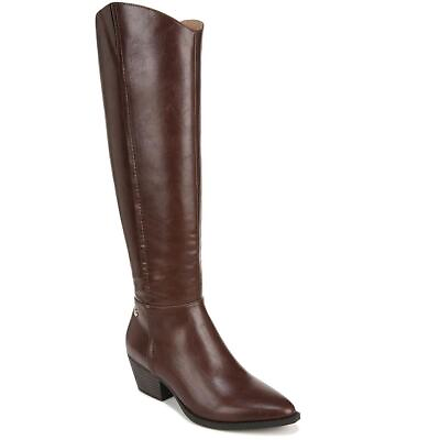 #ad LifeStride Womens Reese Faux Leather Wide Calf Knee High Boots Shoes BHFO 2619 $42.99