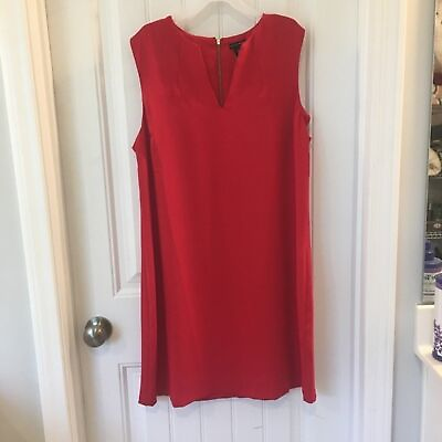 #ad Mercer and Madison red cocktail dress size 12 $30.00