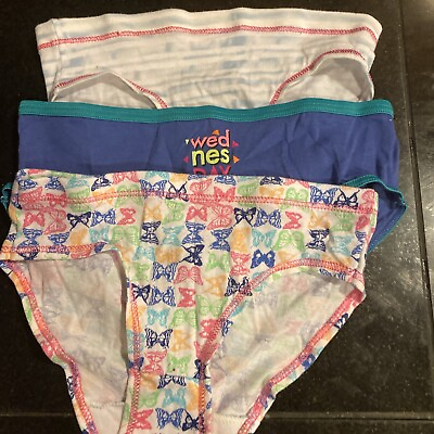 #ad Girls Panties NEW Lot of 3 Size 6 $8.00