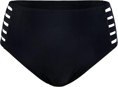 #ad American Trends High Waist Bikini Bottoms for Women Bathing Suit Tummy Control S $25.49