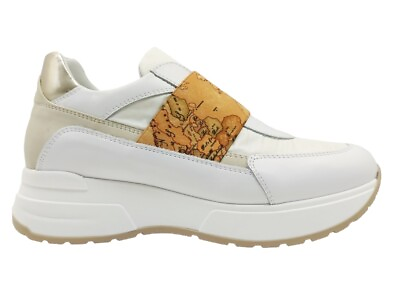 Women#x27;s Shoes Alviero Martini 1Classe 1224 Sneakers Casual White Made IN Italy $163.57
