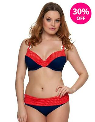 #ad Curvy Kate Plain Sailing Bikini Set UK 36E 14 $34.99