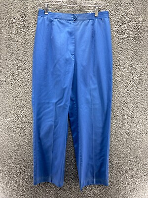 #ad VTG Sears amp; Roebuck Pants That Fit Women#x27;s Dress Pants Size Petite 14 Blue USA $14.99