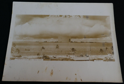 #ad Original Early Operation Crossroads Bikini Atoll Baker Photograph 8x10 EXP #2 $545.30