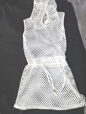 #ad #ad Women Bikini Cover Up white Beachwear Mini Dress Tops Swimwear Swimming Costume $10.99