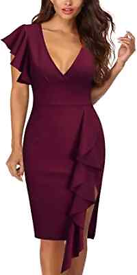 A Wine Cocktail Dresses Womens Size Small $12.99