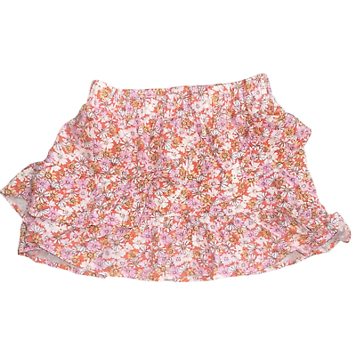 #ad Art Class Lightweight Midi Floral Ruffled Skirt Girls Size MEDIUM 7 8 $5.99
