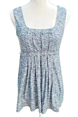 #ad Max Studio Women#x27;s Small Gray Sleeveless Summer Dress $16.99