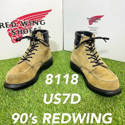 #ad Reliable Quality 0113 8118 Red Wing Discontinued Boots Redwing25 26Cm Size US7 $302.54