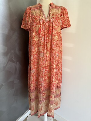 #ad SPELL amp; THE GYPSY COLLECTIVE LOVE STORY BOHO DRESS XS AU 10 HIPPIE GYPSY CORAL AU $129.00