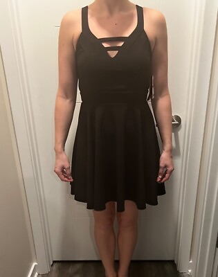 #ad Women Little Black Cocktail Party Dress New with Tags Size 3 $10.00