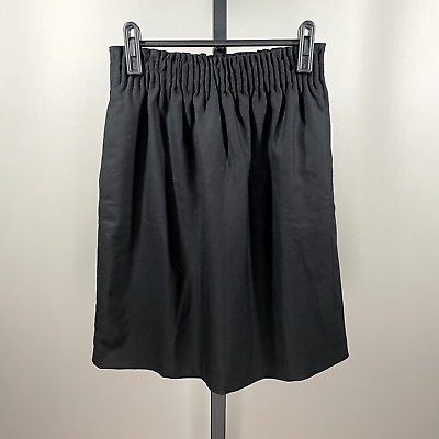 #ad NEW J Crew Black Pull On A Line Skirt Womens 00 $24.99