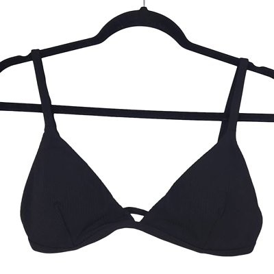 #ad Andie Black Bikini Top Black Swim Top NWT XL Black Swimwear Andie Swim Top $22.80