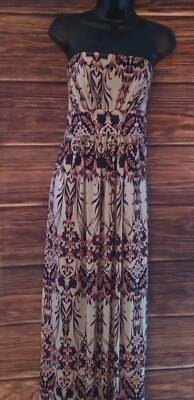 #ad Maxi Dress Size Large With Pockets $13.99