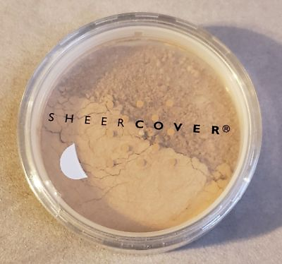 Sheer Cover ALMOND Mineral FOUNDATION SPF 15 LARGE FULL SIZE 4g NEW amp; SEALED $39.99