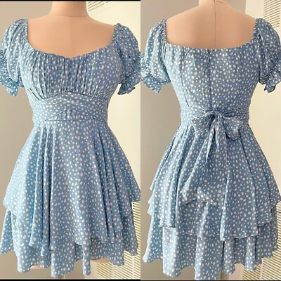 NEW Fashion boutique High quality dress cute trendy sexy Light blue $24.99