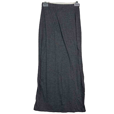 Brandy Melville Gray Maxi Long Cotton Dress Skirt 2025 One Size $17.00