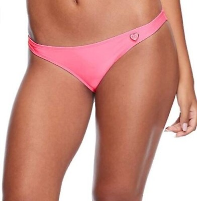 #ad Body Glove Women#x27;s Smoothie Full Coverage Bikini Bottoms Vivo Neon Pink S $20.99
