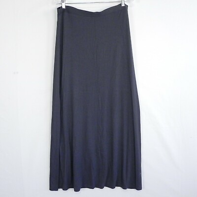 NWT New York amp; Company Women#x27;s Gray Maxi Skirt Size Medium $16.14