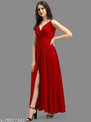 #ad Evening Party Wear Long Gown Bollywood Dress Prom Long Gown Party Wear Dress $21.64