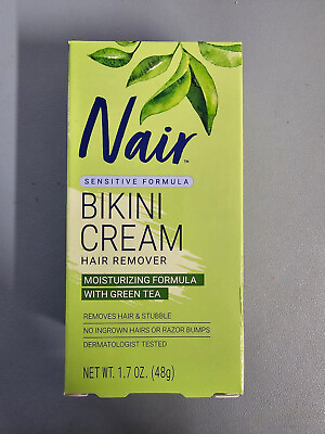 #ad 2 PACK Nair Nair Sensitive Bikini Cream Hair Remover 1.7 oz $12.99
