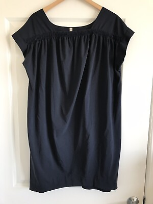 By Organic Dress Plus Size MediumNavy $25.00