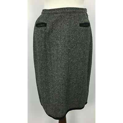 #ad VTG 60s Saks Fifth Avenue Black White Pencil Skirt Womens Union Made ILGWU $24.50