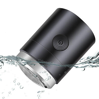 #ad Travel Electric Razor Mini Razor For Men Washable Wet Dry Use USB Rechargeable $10.85